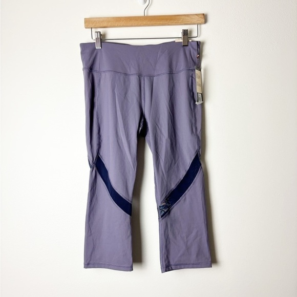 CALIA CARRIE UNDERWOOD • NEW Women’s Energize Capri Mesh Legging Cadet Purple - Picture 1 of 6